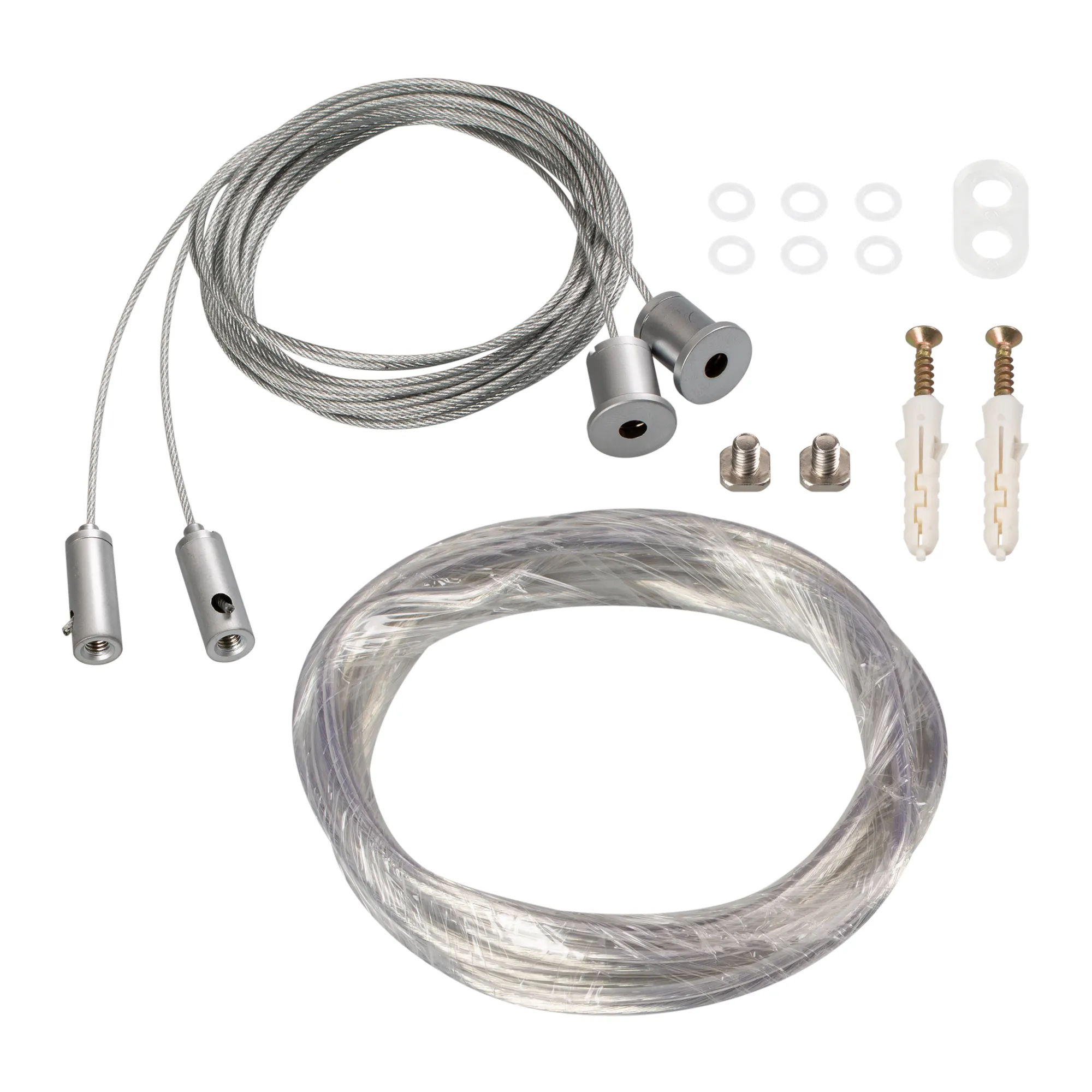 Крепление для трековой системы Arlight ARL-2x2m Set SILVER / 019391(1)