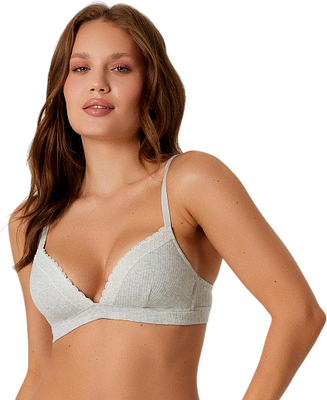 Бюстгальтер Mark Formelle 512503 (р.75B, серый меланж 4306-А-2) -