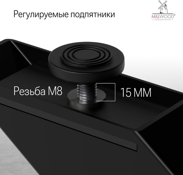 Купить Обеденный стол Millwood Лофт Мюнхен Л 180х90х75 в Борисове