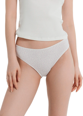 Трусы женские Mark Formelle 412575 (р.98, листочки на сумрачно-белом) - 