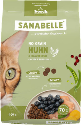 

Сухой корм для кошек, Sanabelle No Grain New