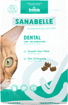 

Сухой корм для кошек, Sanabelle Dental