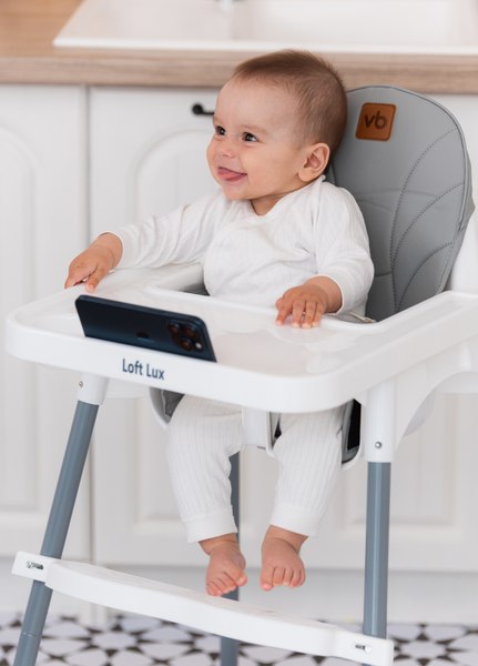 Купить Стульчик для кормления VipBaby 3в1 Loft Lux в Жодино