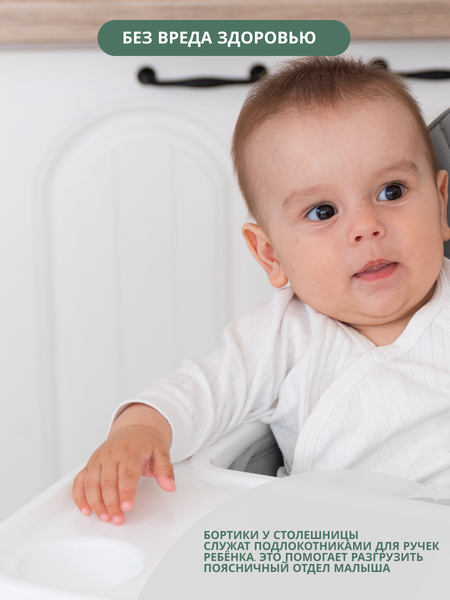 Купить Стульчик для кормления VipBaby 3в1 Loft Lux в Жодино