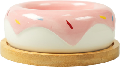 Миска для животных Mr. Kranch Bamboo / MKR543738 (250мл, розовый) - 