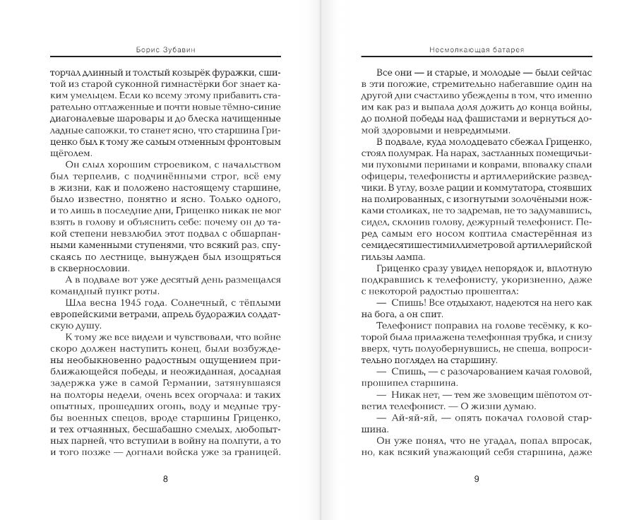Художественная книга АСТ Несмолкающая батарея, твердая обложка (Зубавин Борис) — фото 6