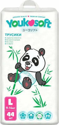 

Подгузники-трусики детские, Ультратонкие премиум 9-14 L