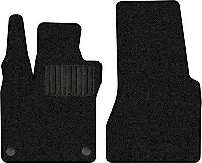 Комплект ковриков для авто Alicosta 1218_1_PR-6 для Smart Fortwo III хэтчбек 3дв/C453 2014-н.в. (ворс, черный) - 