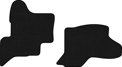 Комплект ковриков для авто Alicosta 2478_1_PR-6 для Sova 25 EV1 фургон/электро 2023-н.в. (ворс, черный) - 