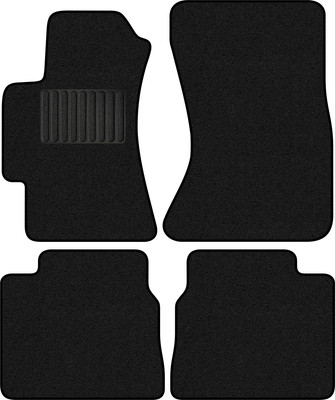 Комплект ковриков для авто Alicosta 1235_1_PR-6 для Subaru Legacy 2003-2009 (ворс, черный) - 