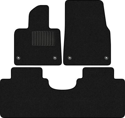 Комплект ковриков для авто Alicosta 2512_1_PR-6 для Voyah Free I SUV 2022-н.в.+задний ряд (ворс, черный) - 