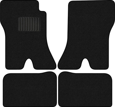 Комплект ковриков для авто Alicosta 2523_1_PR-6 для ГАЗ 3110 1997-2004 (ворс, черный) - 