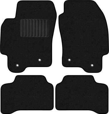 Комплект ковриков для авто Alicosta 0544_1_PR-6 для Jaguar X-Type седан 2001-2007 (ворс, черный) - 