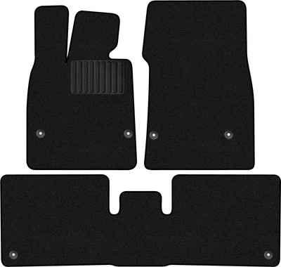 Комплект ковриков для авто Alicosta 2562_1_PR-6 для Avatr 12 I лифтбек 2023-н.в.+задний ряд (ворс, черный) - 