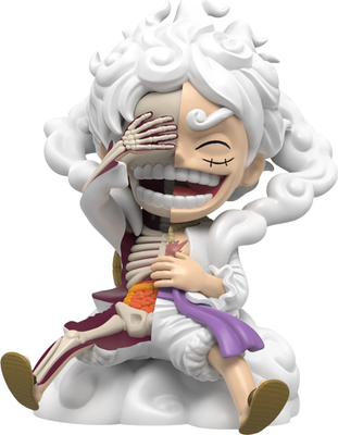 Фигурка коллекционная Mighty Jaxx Xxray. One Piece Luffy Gear5 Wanted Series / 65521 -