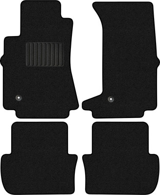 Комплект ковриков для авто Alicosta 2575_1_PR-6 для Cadillac CTS II купе 2009-2015 (ворс, черный) - 