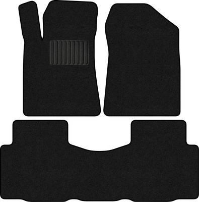Комплект ковриков для авто Alicosta 2587_1_PR-6 для Changan CS 85 I купе 2018-н.в. (ворс, черный) - 