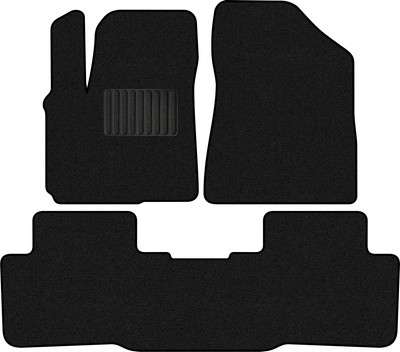 Комплект ковриков для авто Alicosta 2591_1_PR-6 для Changan CS55 Plus II SUV 2021-н.в. (ворс, черный) - 