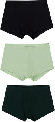 Комплект мужских трусов Mark Formelle 411122-3 (р.106-116, зеленая дымка/зеленый бархат/черный) -