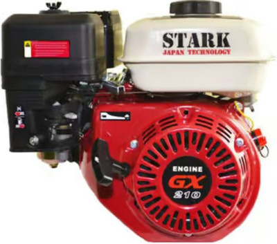 Двигатель бензиновый StaRK GX210 S (вал 25мм шлицевой, 7лс ) - 