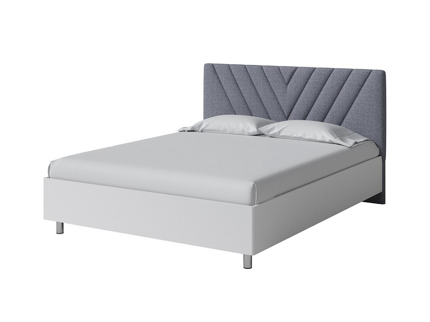Односпальная кровать Proson Ora 90x200 (белый/Nice серый)