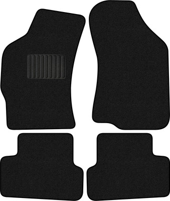 Комплект ковриков для авто Alicosta 3000_1_PR-6 для Fiat Albea седан 2005-2012 (ворс, черный) - 