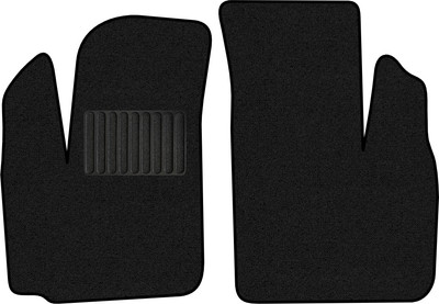 Комплект ковриков для авто Alicosta 3001_1_PR-6 для Fiat Doblo автобус/263 2005-н.в. (ворс, черный) - 