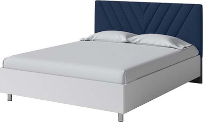 Односпальная кровать Proson Ora 90x200 (белый/Sohu джинс) - 