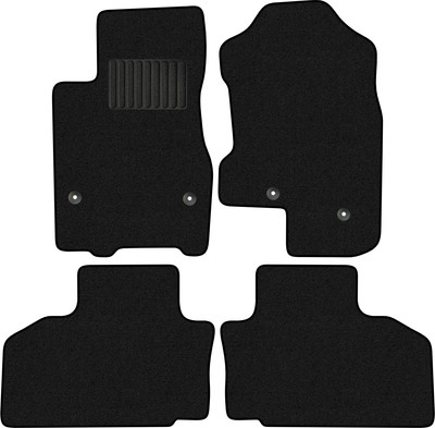 Комплект ковриков для авто Alicosta 0399_1_PR-6 для Haval H6 SUV 2014-н.в. (ворс, черный) - 