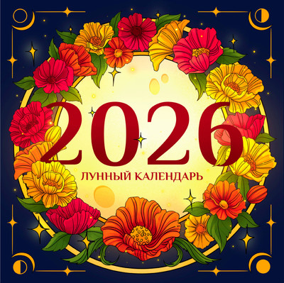 Календарь настенный АСТ Лунный на 2026 год. Советы и приметы (Блинкова А. 9785171769901) -
