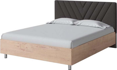 Односпальная кровать Proson Ora 90x200 (бунратти/Sohu графит) - 