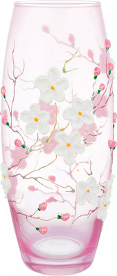 Ваза Elan Gallery Весеннее цветение на розовом / 140225 -