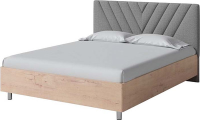 Двуспальная кровать Proson Ora 160x200 (бунратти/Sohu сталь) -