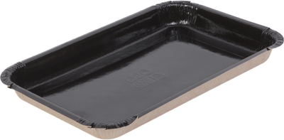Набор одноразовых контейнеров OSQ Platter 400 Black Edition (600шт) - 