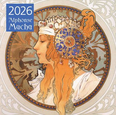 Календарь настенный Эксмо Альфонс Муха. 2026 год (9785042189678) - 