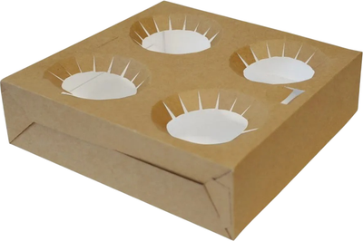 Набор одноразовых держателей для стаканов OSQ Cupholder family 180x180x50 (250шт) - 