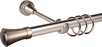 

Карниз для штор, Grace D19Г + наконечники Анкона