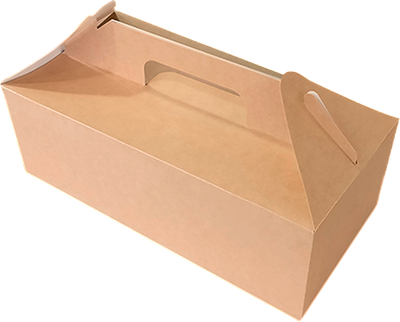 Набор коробок упаковочных для еды OSQ Box With Handle 290x143x98 (200шт) - 