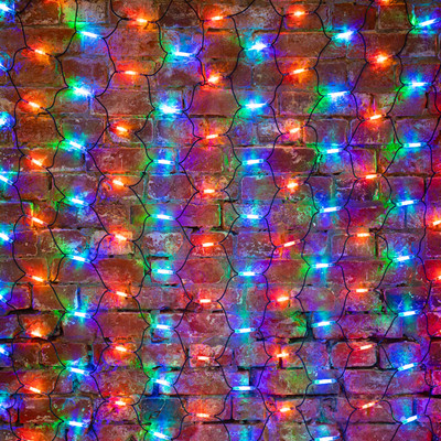 Светодиодная сеть Neon-Night 217-119 (2x1.5м, мультиколор) -