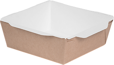 Набор одноразовых контейнеров OSQ OpSalad 900 135/150x135/150x50 (400шт, без крышки) - 