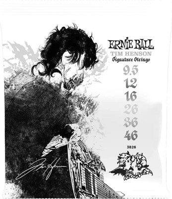 Струны для электрогитары Ernie Ball 3826 Tim Henson Signature 9.5-46 - 