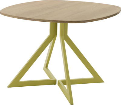 Обеденный стол AMC Elite Е20(800) D7 (золото/дуб небраска натур) -