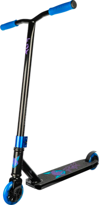 Самокат трюковый Ateox New Fox 2025 / FOX -BB (черный/синий) -