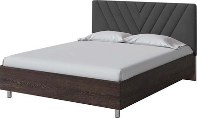 Полуторная кровать Proson Ora 120x200 (дуб кантербери/Sohu графит) - 