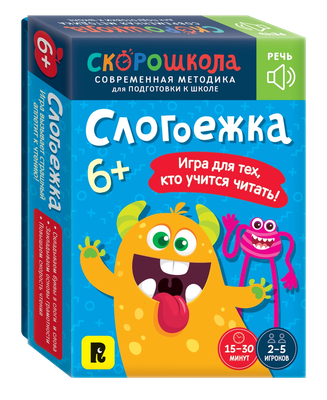 

Развивающая игра, Слогоежка / 4680274067747