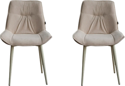 Набор стульев ДСВ Орбита (2 шт, крем/опора бежевая) - 