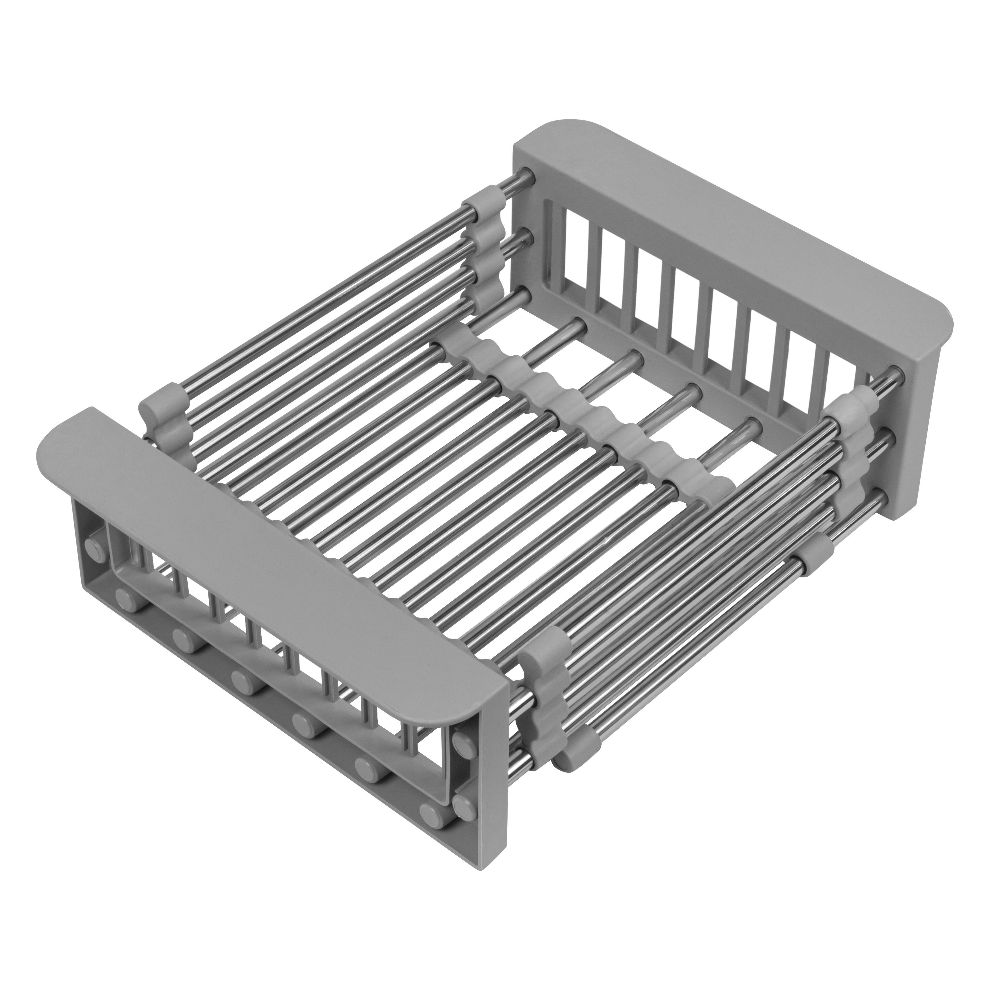 Мойка кухонная Basic CL DS Decor 45x50 (сатин, коландер, дозатор) — фото 4