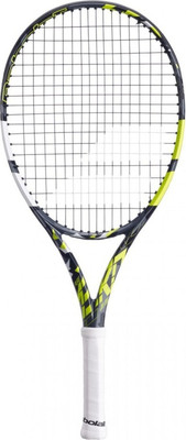 Теннисная ракетка Babolat Pure Aero Junior 25 2023 / TSRD00177151 (серый/желтый/белый) -