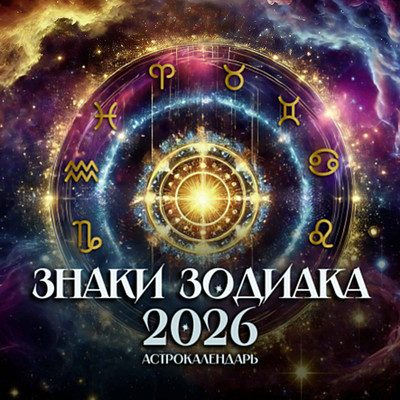 Календарь настенный АСТ Астрокалендарь 2026. Знаки Зодиака / 9785171769109 -