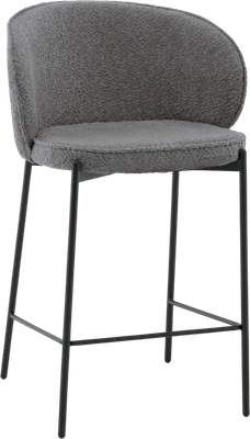 Стул барный Stool Group Тисдейл / LV-115-S995-01 (букле темно-серый) -